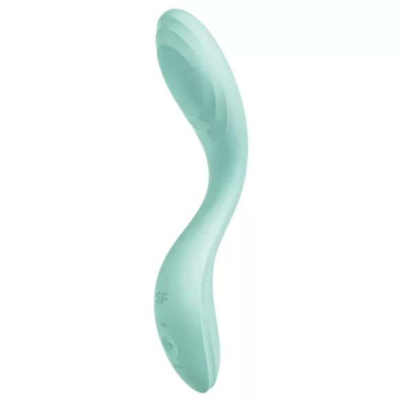Satisfyer Rrrolling - vibrátor na bod G s pohyblivou guličkou (mentolová)