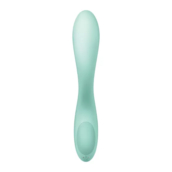 Satisfyer Rrrolling - vibrátor na bod G s pohyblivou guličkou (mentolová)