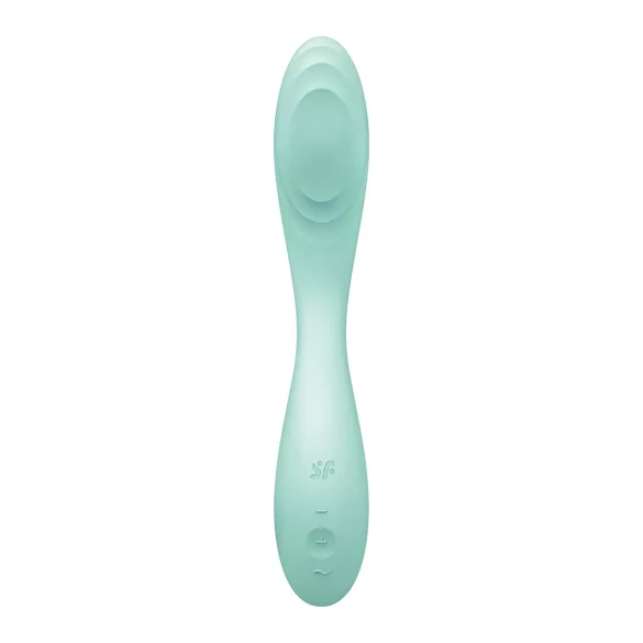 Satisfyer Rrrolling - vibrátor na bod G s pohyblivou guličkou (mentolová)