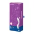 Satisfyer Rrrolling - vibrátor na bod G s pohyblivými guľôčkami (biely)