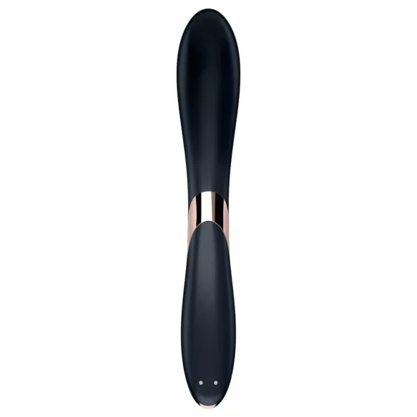 Satisfyer Rrrolling - vibrátor na bod G s pohyblivými guličkami (čierny)