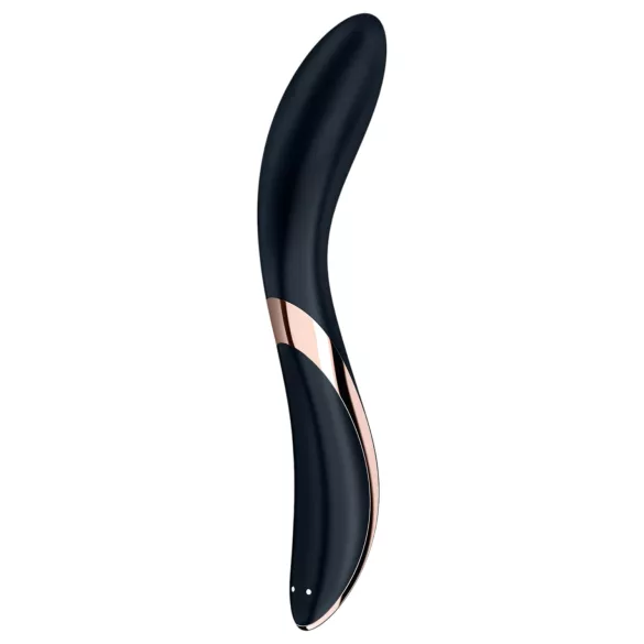 Satisfyer Rrrolling - vibrátor na bod G s pohyblivými guličkami (čierny)