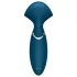 Satisfyer Mini Wand-er - vodeodolný masážny vibrátor - modrý