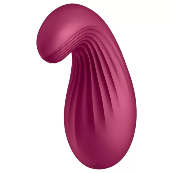 Satisfyer Dipping Delight - akumulátorový vibrátor na klitoris (červený)