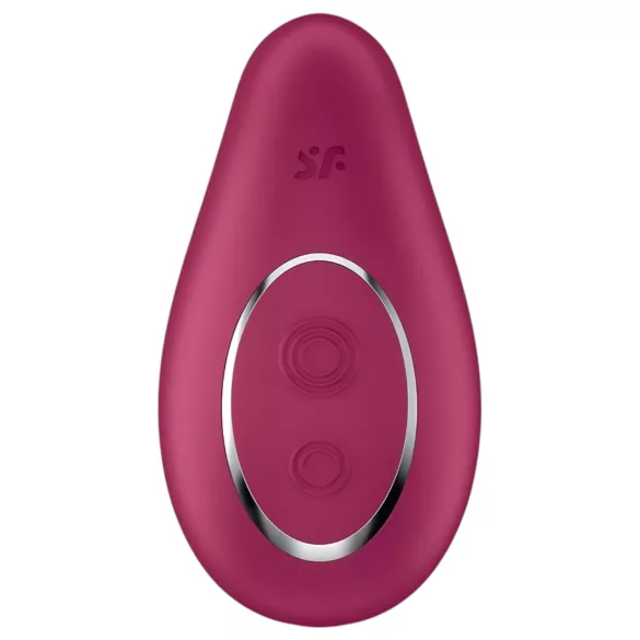 Satisfyer Dipping Delight - akumulátorový vibrátor na klitoris (červený)