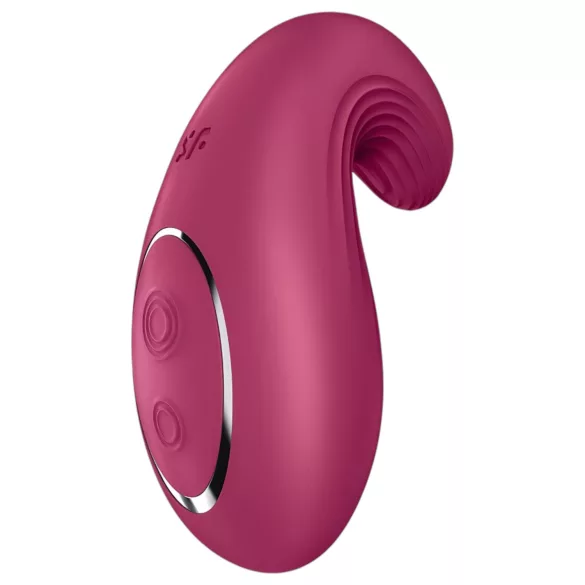 Satisfyer Dipping Delight - akumulátorový vibrátor na klitoris (červený)