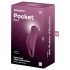 Satisfyer Pocket Pro 1 - nabíjateľný stimulátor klitorisu (fialový)