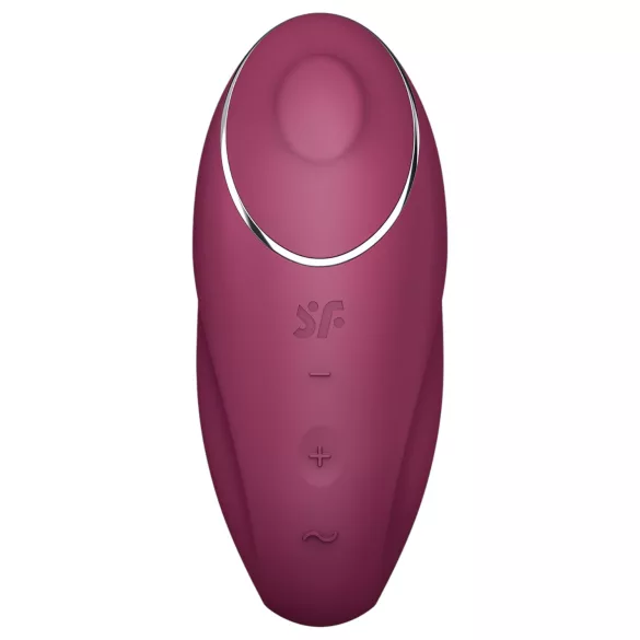 Satisfyer - vibračný stimulátor klitorisu a vagíny 2v1 - červený