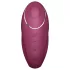 Satisfyer - vibračný stimulátor klitorisu a vagíny 2v1 - červený