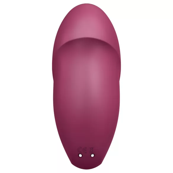 Satisfyer - vibračný stimulátor klitorisu a vagíny 2v1 - červený