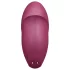 Satisfyer - vibračný stimulátor klitorisu a vagíny 2v1 - červený