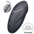 Satisfyer Tap & Climax 1 - 2v1 klitorálny vibrátor - čierny