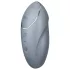 Satisfyer Tap & Climax 1 - vibrátor na klitoris 2v1 - sivý