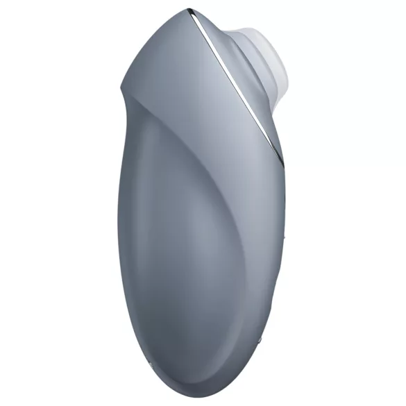 Satisfyer Tap & Climax 1 - vibrátor na klitoris 2v1 - sivý