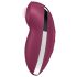 Satisfyer Tap & Climax 2 - 2v1 klitorisový stimulátor a vibrátor (červený)