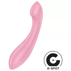   Satisfyer G-Force - vibrátor na G-bod - nabíjateľný, vodotesný - ružový