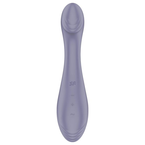 Satisfyer G-Force - vibrátor na G-bod - nabíjateľný, vodotesný - fialový