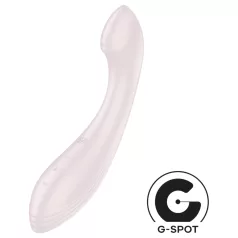   Satisfyer G-Force - vibrátor na G-bod - dobíjací, vodotesný - béžový