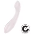 Satisfyer G-Force - vibrátor na G-bod - dobíjací, vodotesný - béžový