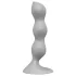 Satisfyer Triple Ball-R - dildó s guľkami - silikón - sivá