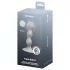 Satisfyer Triple Ball-R - dildó s guľkami - silikón - sivá
