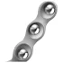 Satisfyer Triple Ball-R - dildó s guľkami - silikón - sivá