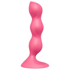   Satisfyer Triple Ball-R - análny vibrátor s guľôčkami - ružový