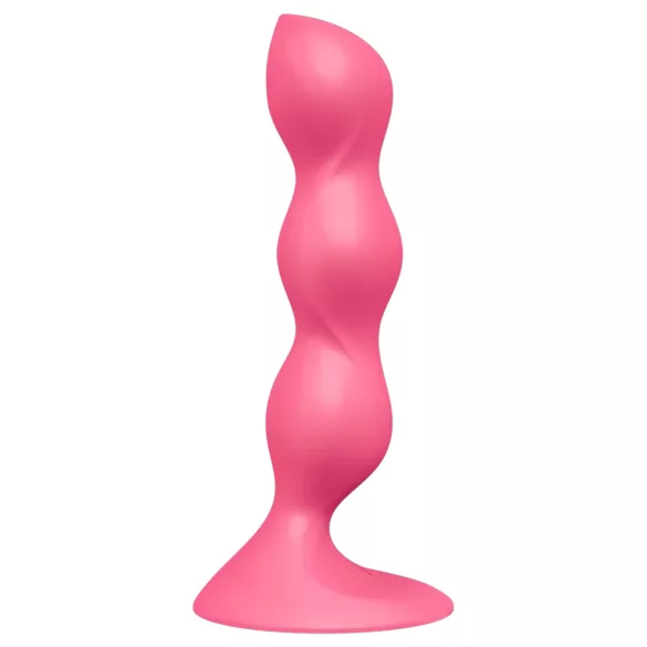 Satisfyer Triple Ball-R - análny vibrátor s guľôčkami - ružový