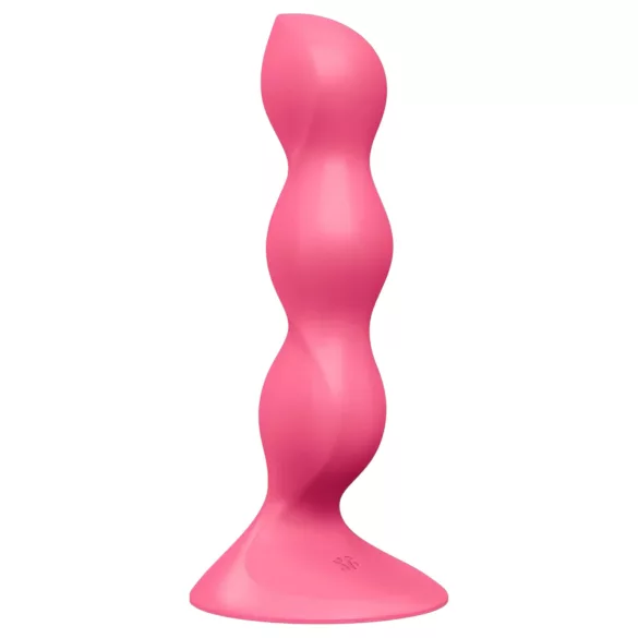 Satisfyer Triple Ball-R - análny vibrátor s guľôčkami - ružový