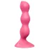 Satisfyer Triple Ball-R - análny vibrátor s guľôčkami - ružový