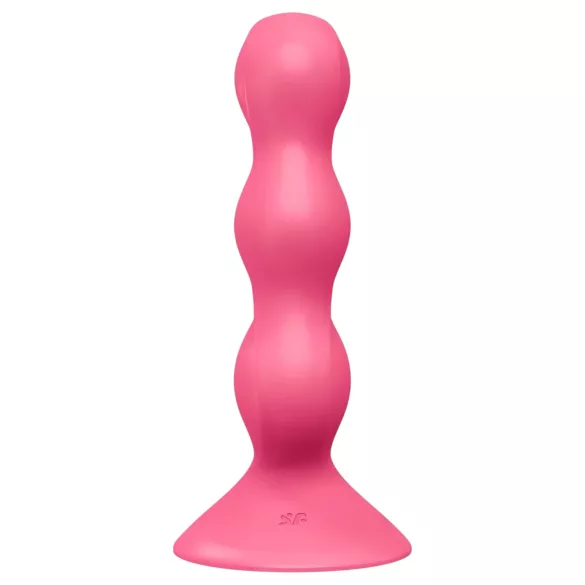 Satisfyer Triple Ball-R - análny vibrátor s guľôčkami - ružový