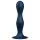 Satisfyer Double Ball-R - dvojitý venušin guľôčkový dildó - modrá