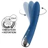 Satisfyer Spinning Vibe 1 - rotačný G-bod vibrátor s otáčavou hlavicou (modrý)