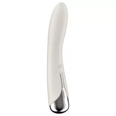 Satisfyer - G-bod vibrátor s rotujúcou hlavou - béžový
