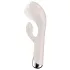 Satisfyer Spinning Rabbit 1 - vibrátor s rotačným klitorálnym ramenom - béžový