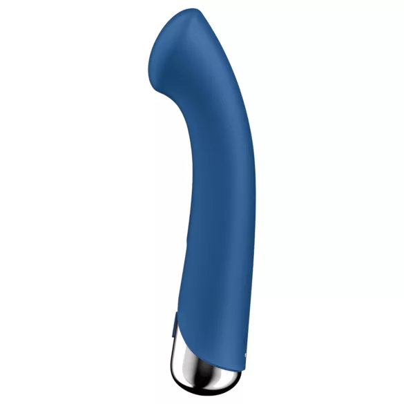 Satisfyer Spinning G-Spot 1 - rotačný G-bod vibrátor s otočnou hlavicou (modrý)