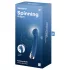 Satisfyer Spinning G-Spot 1 - rotačný G-bod vibrátor s otočnou hlavicou (modrý)