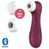 Satisfyer Pro 2 Gen3 - inteligentný vzduchový stimulátor klitorisu (červený)