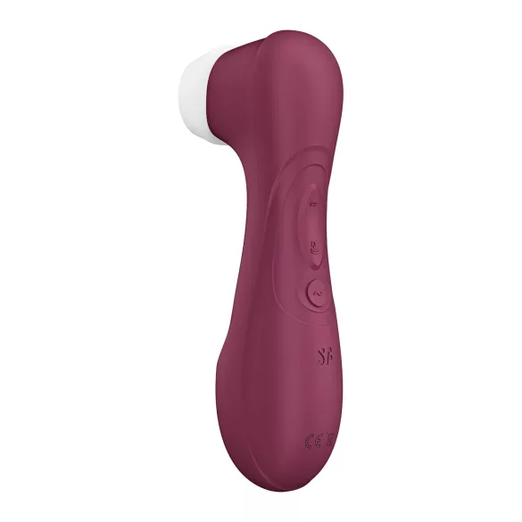 Satisfyer Pro 2 Gen3 - stimulátor klitorisu na vlny - nabíjateľný - červený
