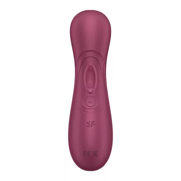 Satisfyer Pro 2 Gen3 - stimulátor klitorisu na vlny - nabíjateľný - červený