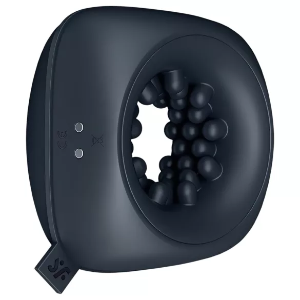 Satisfyer - vibračný masturbátor pre mužov - dobíjací - čierny