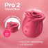 Satisfyer Pro 2 Rose - Vzduchová stimulácia klitorisu (červená)