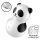 Satisfyer Pocket Panda - vzduchový klitoriálny stimulátor (čierny)