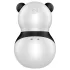 Satisfyer Pocket Panda - stimulátor klitorisu na vlny - čierny