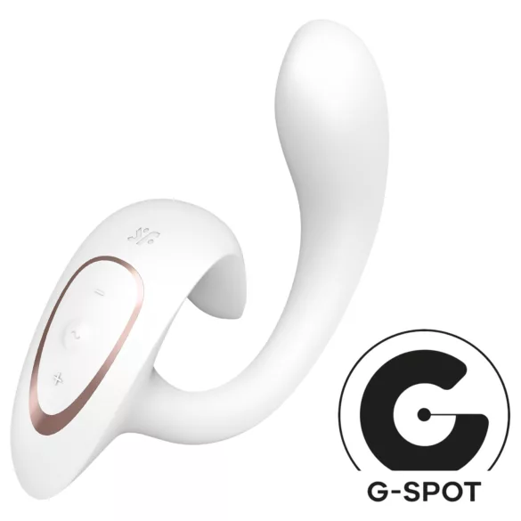 Satisfyer G for Goddess 1 - vibrátor na klitoris a bod G - biely