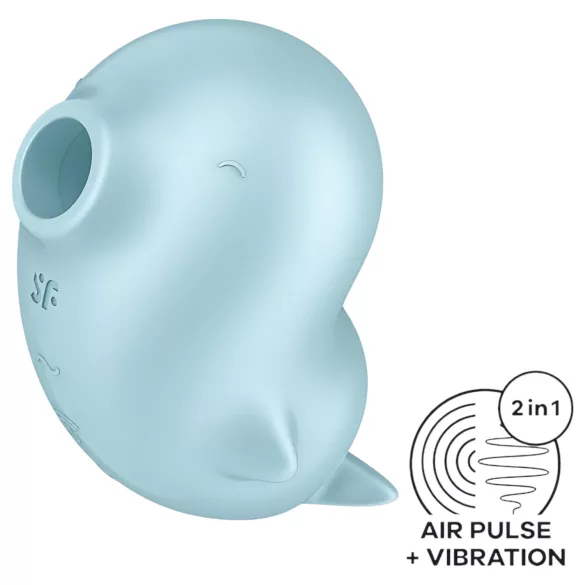 Satisfyer Sassy Seal - stimulátor klitorisu s tlakovými vlnami (tyrkysový)