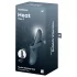Satisfyer Heat Flex 4 - vibrátor s ohrievaním a ramenom na klitoris - sivý