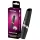 Satisfyer - vibrátor na klitoris v tvare rúžu - čierny