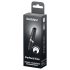 Satisfyer Perfect Kiss - čierny rúžový vibrátor