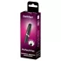 Satisfyer - vibrátor na klitoris v tvare rúžu - čierny